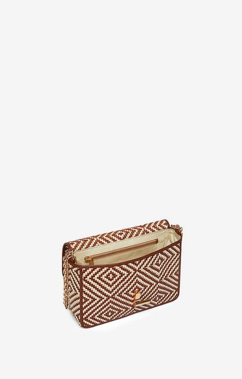 Woven Leather Small Moon Bag>Vanessa Bruno Hot