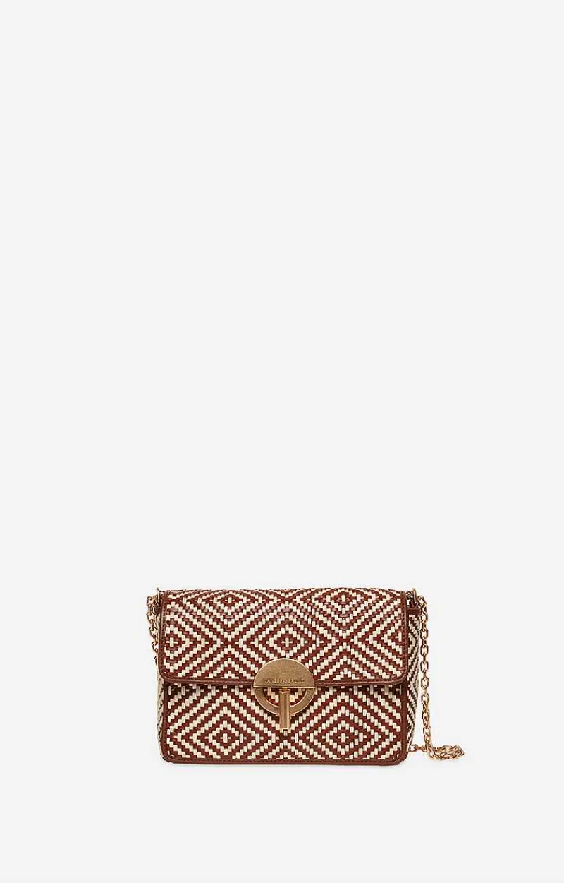 Woven Leather Small Moon Bag>Vanessa Bruno Hot