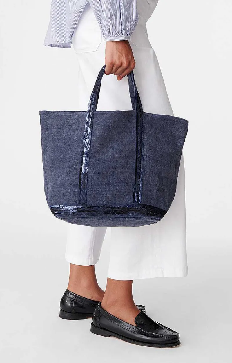 Linen M Cabas Tote>Vanessa Bruno Best