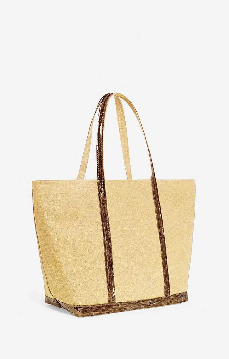 Linen L Cabas Tote>Vanessa Bruno Fashion